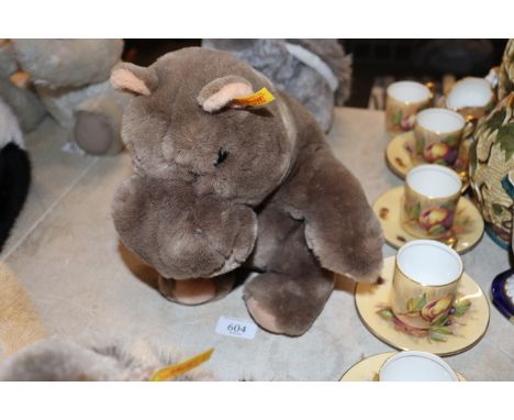 A Steiff Hippopotamus 