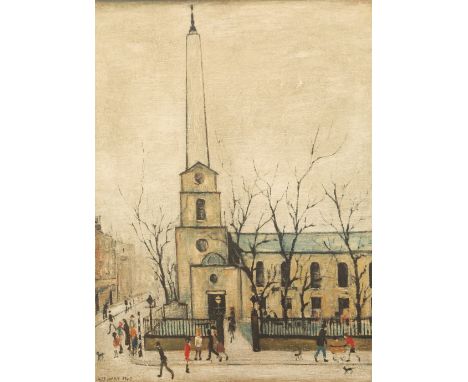 Laurence Stephen Lowry (British born 1887-1976) ARR Framed limited edition print 106/850, signed in pencil, lower margin. 'St