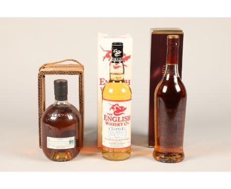 The Glenrothes single speyside malt, scotch whisky distilled in 1991, bottled 2006, 700ml, 43% vol The Glenmorangie 12 year o