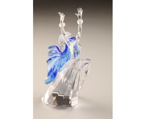 Swarovski crystal figure, 'Magic of Dance' Isadora, boxed, height 9cm CONDITION REPORTExcellent condition with original box