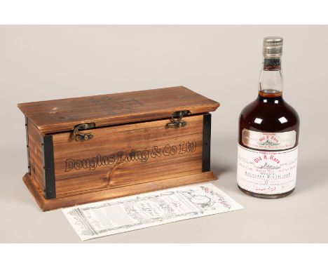Douglas Laing's old & rare platinum selection single cask, single malt Scotch whisky, distilled at Mortlach Distillery, aged 