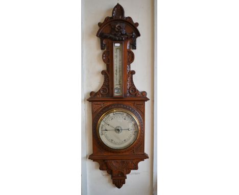 Comitti &amp; Sons, London, a late 19th century barometer 