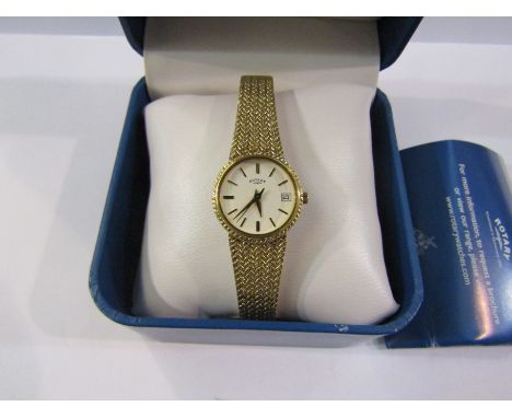 A lady's Rotary wristwatch, boxed