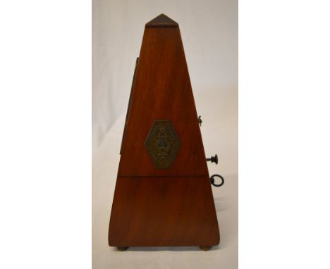 A cased Metronome de Maelzel