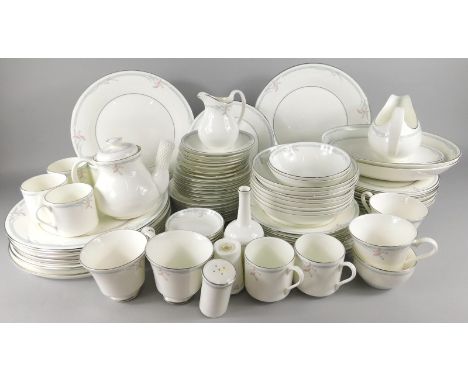 A Royal Doulton Carnation pattern part tea and dinner service etc.