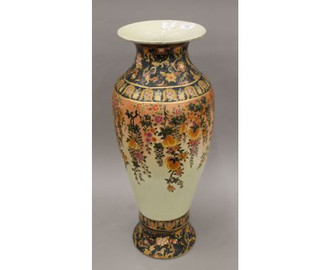 A large Chinese porcelain vase. 66 cm high.