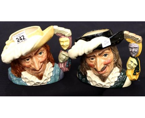 Royal Doulton characters jug Scaramouche D6774 by Stanley James Taylor, limited edition of 1500 (first quality), together wit