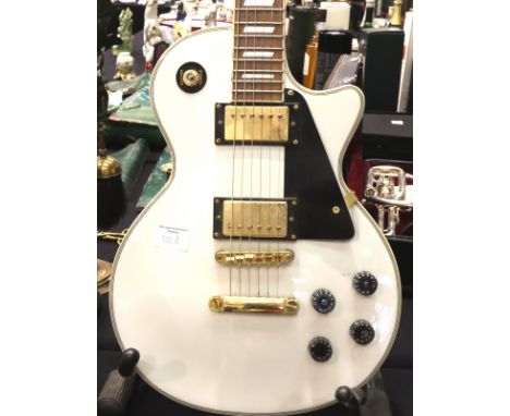 Stagg Gibson Les Paul style guitar. Not available for in-house P&amp;P, contact Paul O'Hea at Mailboxes on 01925 659133 Condi