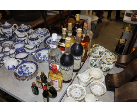A quantity of alcohol to include Smirnoff vodka, Grants whisky etc.