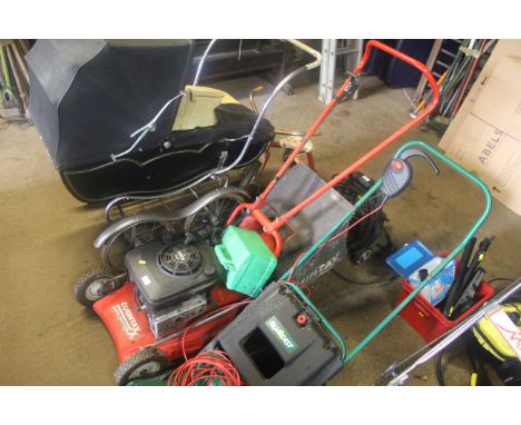 A Countax Sabre 19 rotary lawn mower with Briggs & Stratton Quantum Power 3.5HP engine 