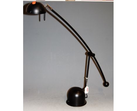 A Continental adjustable desk lamp