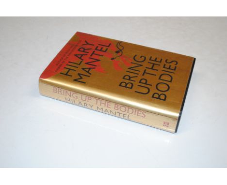 Hilary Mantel, 'Bring Up The Bodies' first edition first print, with signed bookplate mount