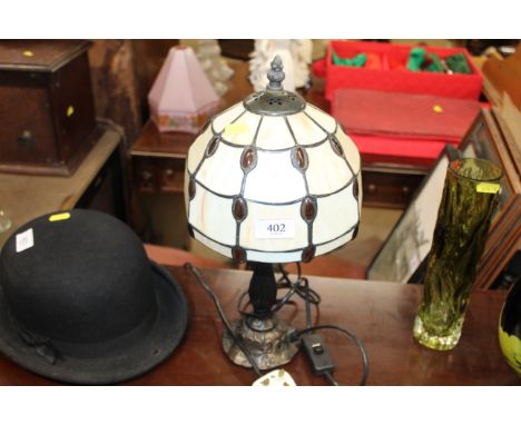 A Tiffany style lamp 