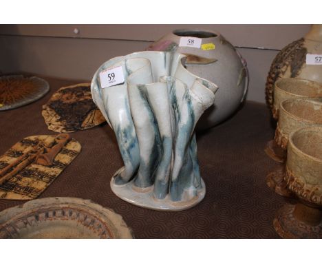 A Bernard Rooke pottery vase