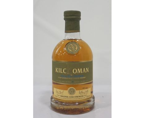 KILCHOMAN ORIGINAL CASK STRENGTHDistilled in 2010 and bottled in 2016 this is an example of the fine work being done at Kilch