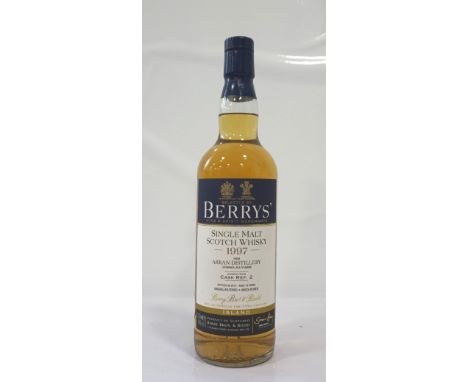 ARRAN 1997 VINTAGE - BERRY BROS. & RUDDWine & Whisky merchant Berry Bros. & Rudd bottled this Marsala Cask finished Arran 16 