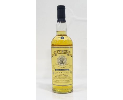GLEN MORAY 8YOAn older bottling of young Glen Moray 8 Year Old Single Malt Scotch Whisky.  75cl.  43% abv.  Level low neck.  