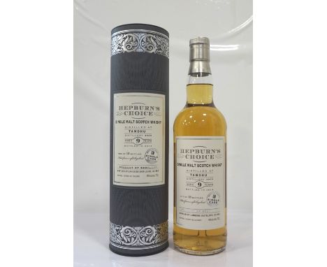 TAMDHU 9YO HEPBURN'S CHOICEA single cask bottling of the Tamdhu 9 Year Old Single Malt Scotch Whisky from the Hepburn's Choic