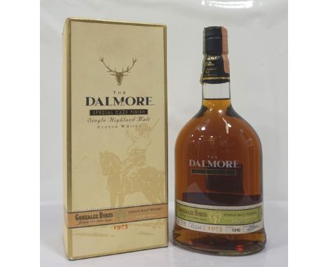 DALMORE 30YO SPECIAL CASK FINISH 1973An exceptionally rare bottle of the Dalmore 30 Year Old Single Malt Scotch Whisky.  70cl