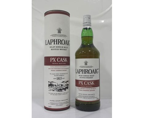 LAPHROAIG PX CASK TRIPLE MATUREDAn expression exclusive to Travel Retail, Laphroaig PX Cask Triple Matured Single Malt Scotch