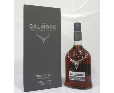 DALMORE 20YO 1996 - PORT VINTAGES COLLECTIONA rarely seen bottle of The Dalmore 1996 Vintage 20 Year Old Single Malt Scotch W