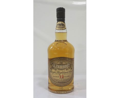 GLENTURRET 12YOA bottle of the Glenturret 12 Year Old Single Malt Scotch Whisky.  70cl.  40% abv.  From the distillery with t