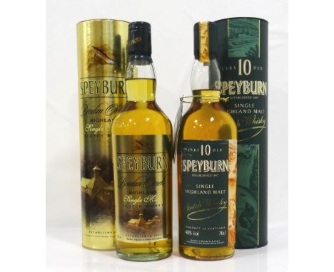 TWO SPEYBURN MALTSA pair of Speyburn Single Malts comprising, SPEYBURN BRADAN ORACH Single Malt Scotch Whisky.  70cl.  40% ab