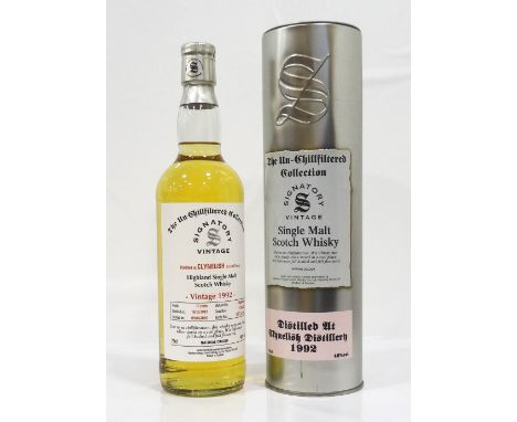 CLYNELISH 1992 - SIGNATORY VINTAGEThe Signatory Vintage range of bottlings includes some fantastic drams, including this Clyn