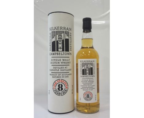 KILKERRAN CASK STRENGTH 8YOA nice bottle of the Kilkerran 8 Year Old Single Malt Scotch Whisky from the Glengyle Distillery i
