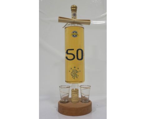 RANGERS FC 50 LEAGUE WINSA Highland Malt Scotch Whisky bottled by Stylish Whisky in Hamilton to celebrate Rangers FCs 50th wi