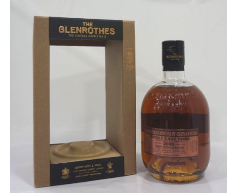GLENROTHES SINGLE CASK #5465A limited edition single cask bottling of the Glenrothes 2006 Vintage Single Malt Scotch Whisky. 