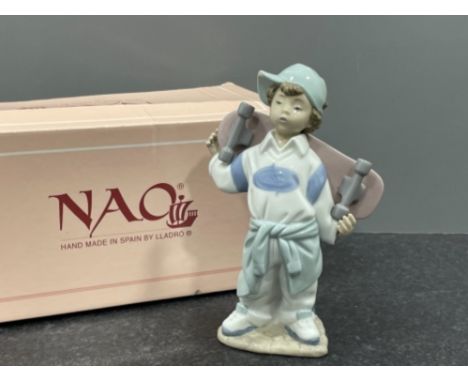 Nao by Lladro 1361 Skateboarder in original box