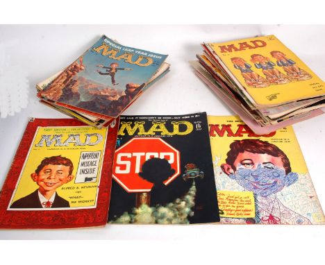MAD MAGAZINE; A collection of 37x 1950's / 1960's original vintage Mad Magazines. COMPLETE RUN from issues 1-32. Then various
