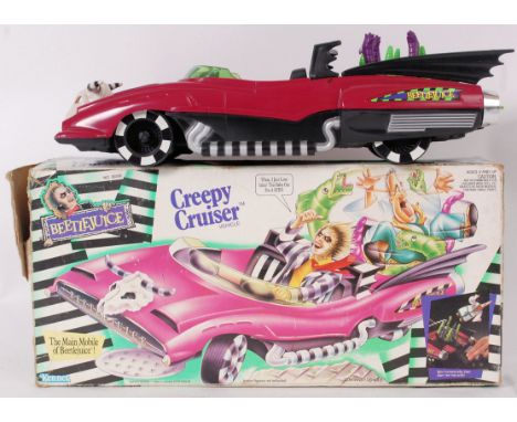 BEETLEJUICE; An original vintage retro Kenner Beetlejuice ' Creepy Cruiser ' toy car, within the original box. 