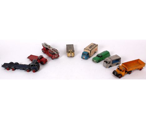 DIECAST; A collection of 8x vintage Corgi, Dinky & Lesney diecast model vehicles. Comprising of; Corgi Commer, Lesney Merrywe