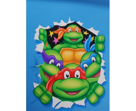 ORIGINAL TEENAGE MUTANT HERO TURTLES ARTWORK; An original piece of artwork produced by CLIC (The Character Licensing Illustra