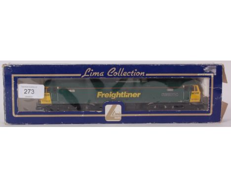 LIMA; An original vintage Lima Railways trainset Locomotive - L204649 Diesel Freightliner. In original box with paperwork. 