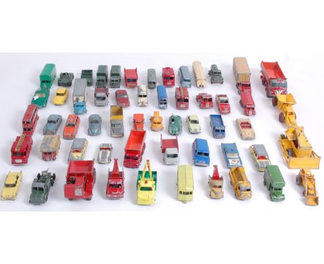 MATCHBOX LESNEY; A collection of assorted vintage diecast (mostly Matchbox Lesney ) but also some others. Approx 50x models i