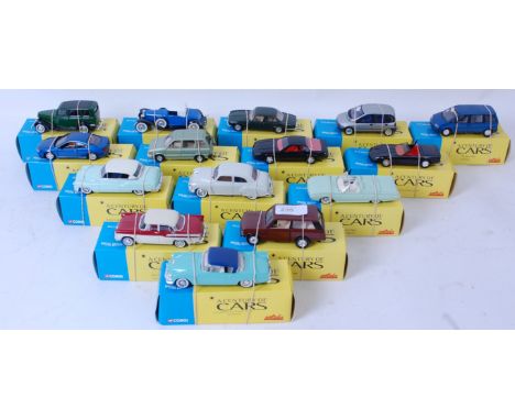 CORGI SOLIDO; A collection of 15x original Corgi Solido A Century Of Cars 1:43 scale diecast model cars, each within original