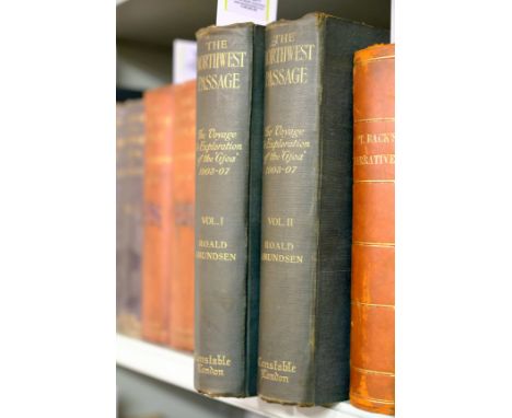 Amundsen (Roald). The North West Passage. Being the Record of a Voyage of Exploration of the Ship "Gjoa" 1903-1907, 2 volumes