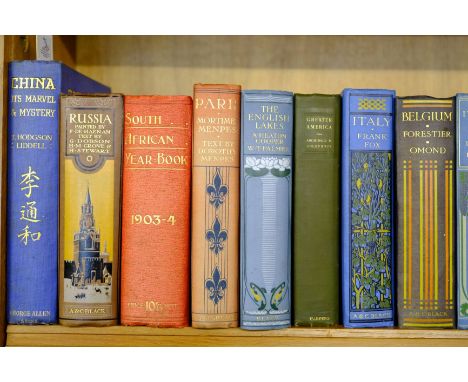 Liddell (T. Hodgson). China. Its Marvel and Mystery, 1st edition, 1909, 40 colour plates, scattered light spotting, original 