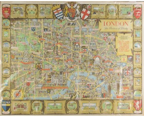 London. Lee (Kerry), London. Bastion of Liberty, published by The Travel Association of the United Kingdom...,circa 1946, lar