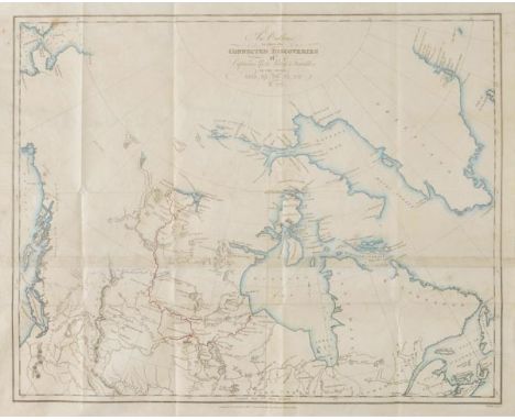 Franklin (Sir John). Narrative of a Journey to the Shores of the Polar Sea, in the years 1819-20-21-22, 2 volumes, 2nd editio