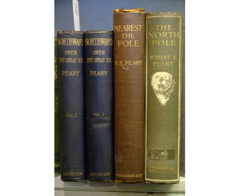 Peary (Robert E.). Northward Over the "Great Ice". A Narrative of Life and Work along the Shores and upon the Interior Ice-Ca