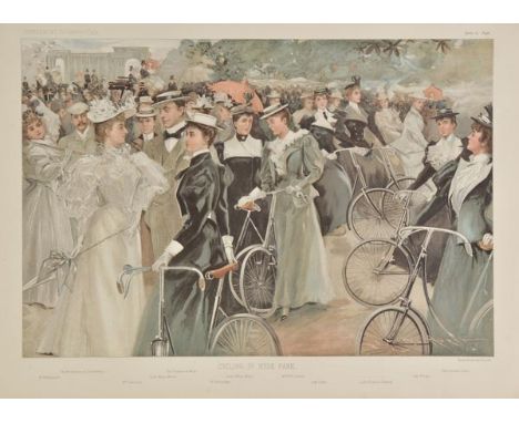 *Vanity Fair. A collection of fifteen 'special issues', 1885 - 1902, fifteen chromolithographs, each approximately 370 x 500 