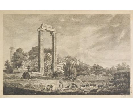 The Society of Dilettanti. Ionian Antiquities, volume 1 only, 1st edition, 1769,  28 full-page engraved plates after N. Revet