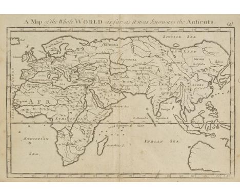Geographica Classica: The Geography of the Ancients so far describ'd as is contain'd in the Greek and Latin Classicks, in the
