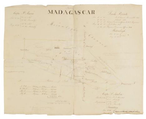 Madagascar. Voyages to Madagascar, also, A History Thereof, during the Reign of Radama and notes made on a voyage to the Isla