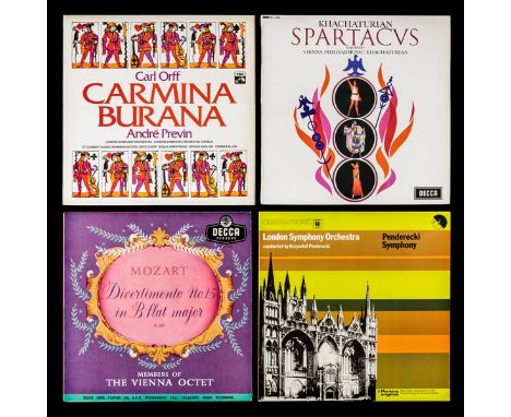 *Classical Records. A collection of approximately 240 classical records (12" LPs),  including records from the collectible De