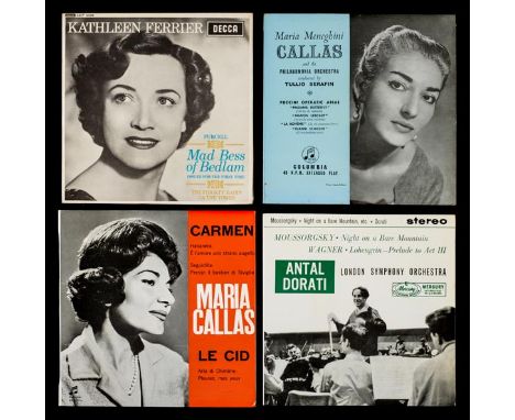 *7-inch Classical Records. A collection of approximately 125 classical 7-inch records from the 1950s and 1960s covering most 